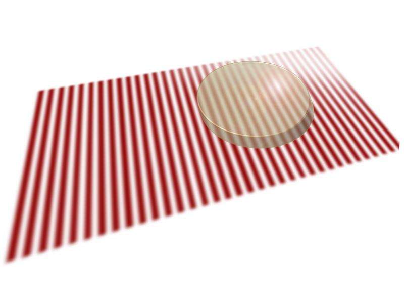 Novel material design for undistorted light waves