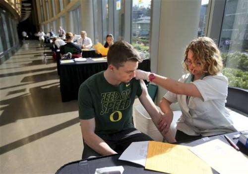 Officials urge meningitis shots at University of Oregon (Update)