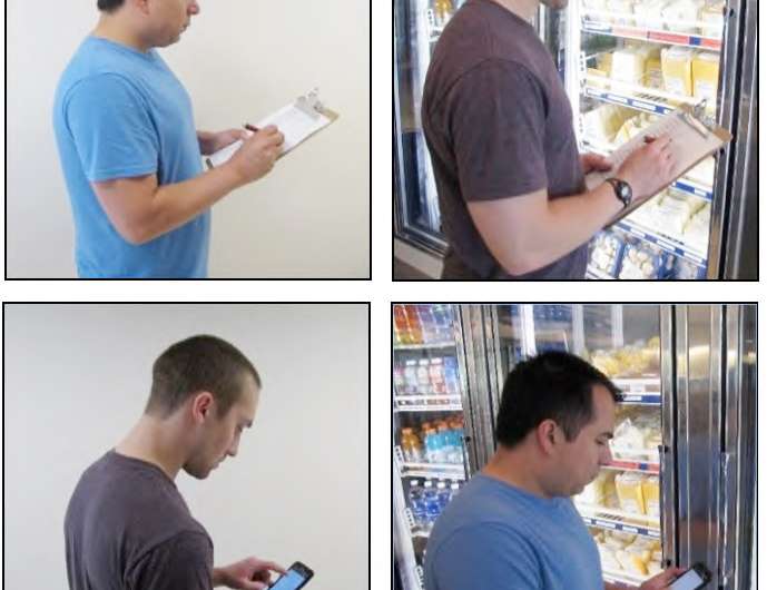 Phone app allows researchers to conduct concealed food safety observations