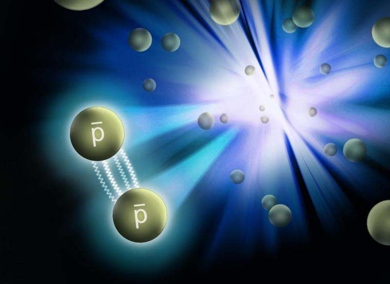 Physicists measure force that makes antimatter stick together