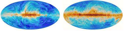 Planck reveals the dynamic side of the Universe