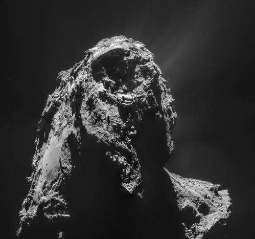 Rosetta gets a peek at Comet 67P’s “underside”