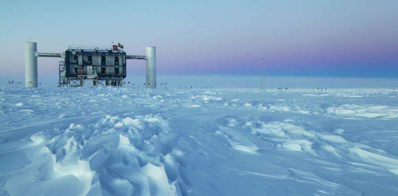 Scientist at work: searching for tiny neutrinos in the South Pole's thick ice