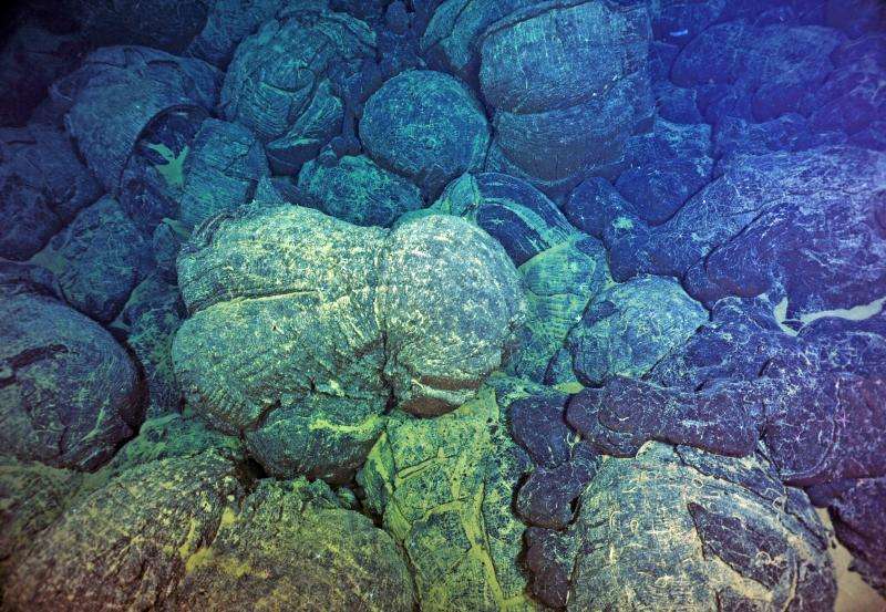 Seafloor sensors record possible eruption of underwater volcano