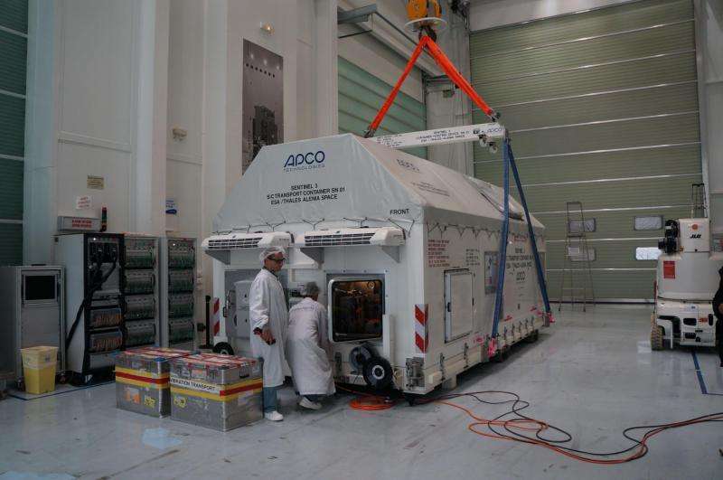 Sentinel-3A on its way