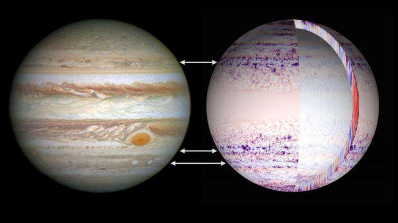 Simulating the jet streams and anticyclones of Jupiter and Saturn