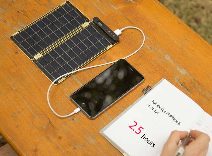 Solar tech team from YOLK crowdfunds phone charger