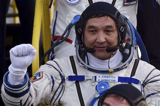 Soyuz with Russian, Dane, Kazakh docks at space station