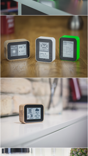 Standalone wireless info display device an easy fit