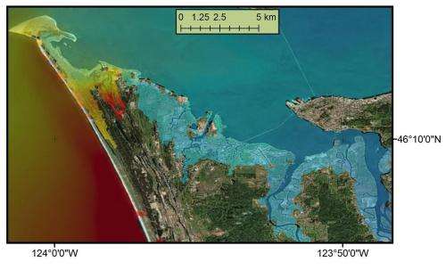 Study outlines impact of tsunami on the Columbia River