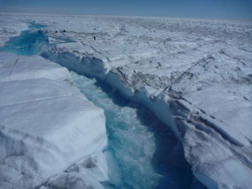 Study shows how meltwater on Greenland's ice sheet contribute to rising sea levels