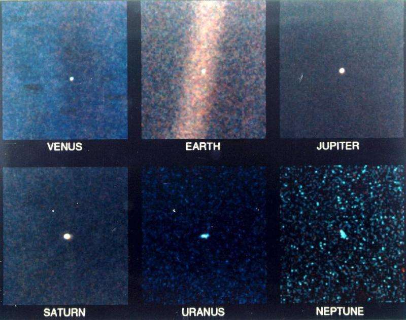 The pale blue dot and other 'selfies' of Earth