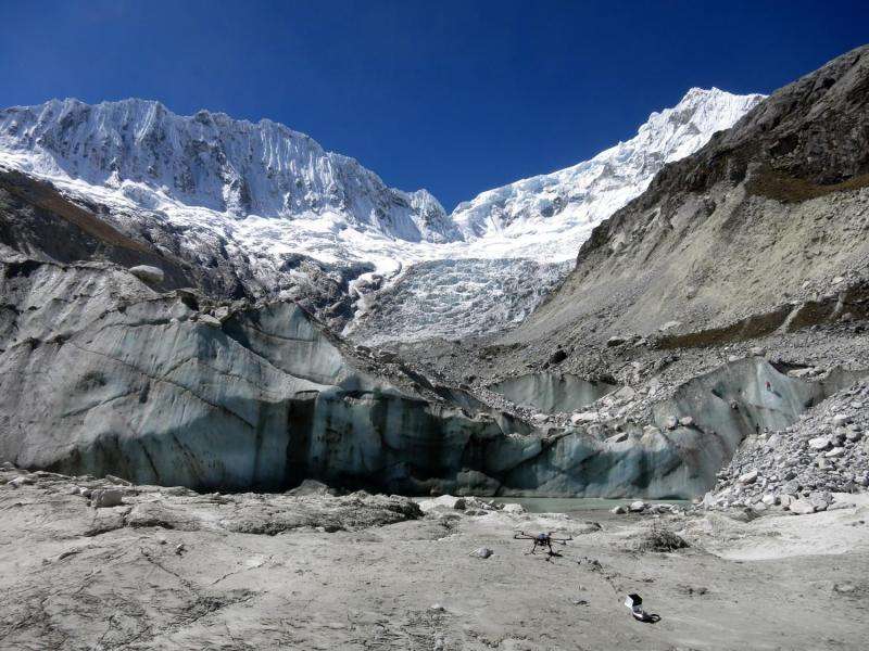 Three miles high: Using drones to study high-altitude glaciers
