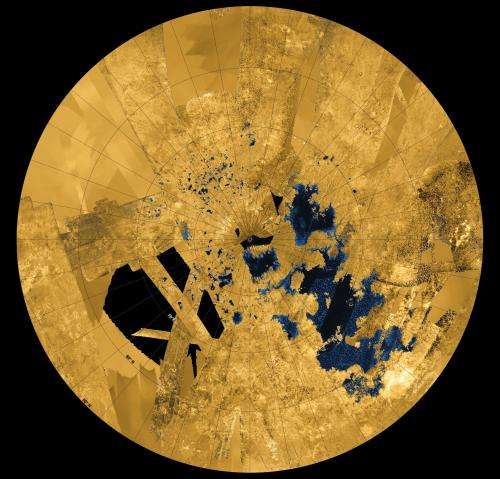 Titan’s was atmosphere created by gases escaping the core