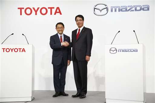 Toyota, Mazda announce 'long-term partnership' in technology (Update)