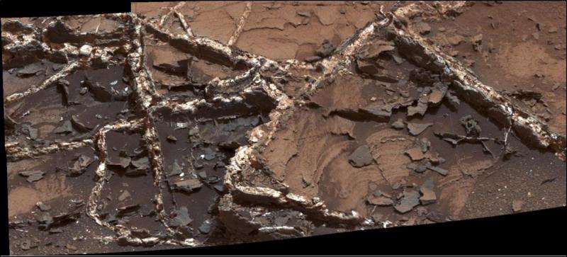 Upgrade helps NASA study mineral veins on Mars