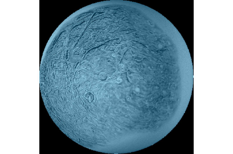 Uranus’ “sprightly” moon Ariel