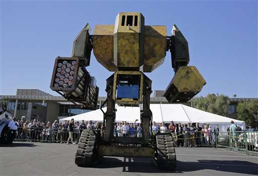 US startup challenges Japan to giant robot battle