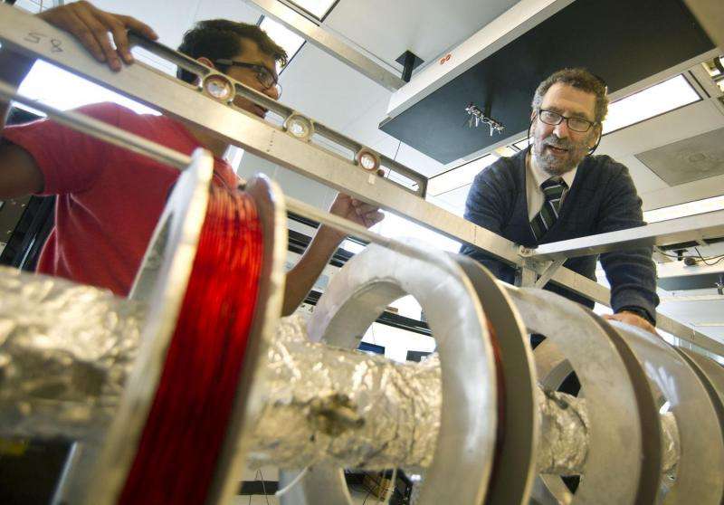 UTA physicists use beams of antimatter to investigate advanced materials