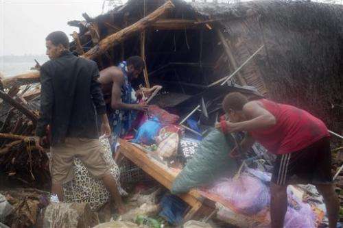 Vanuatu residents remain in shelters after massive cyclone
