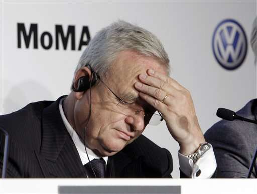 VW CEO says he's 'endlessly sorry' for tarnishing brand