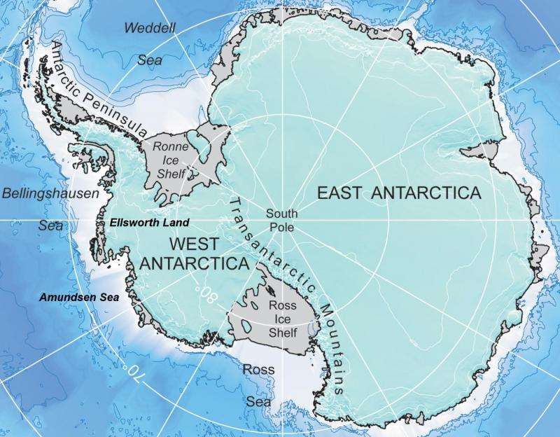 West Antarctic coastal snow accumulation rose 30 percent during 20th century