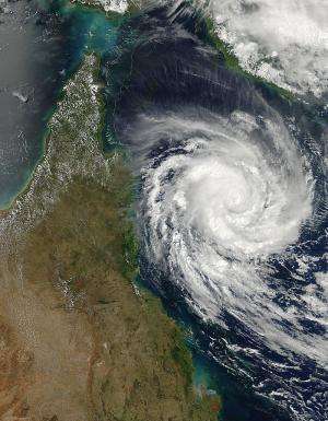 NASA sees Tropical Cyclone Nathan sporting hot towers, heavy rainfall