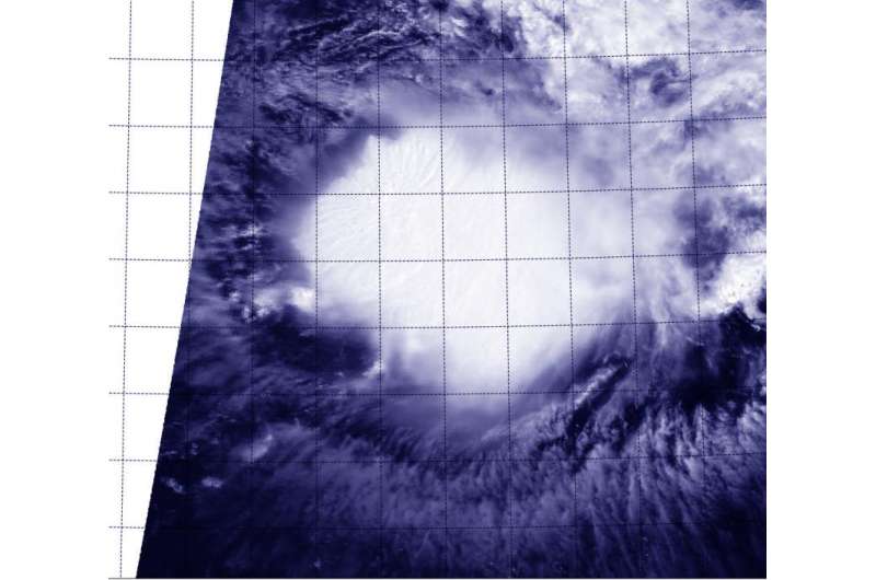 NASA's Terra satellite sees Tropical Storm Ida meandering