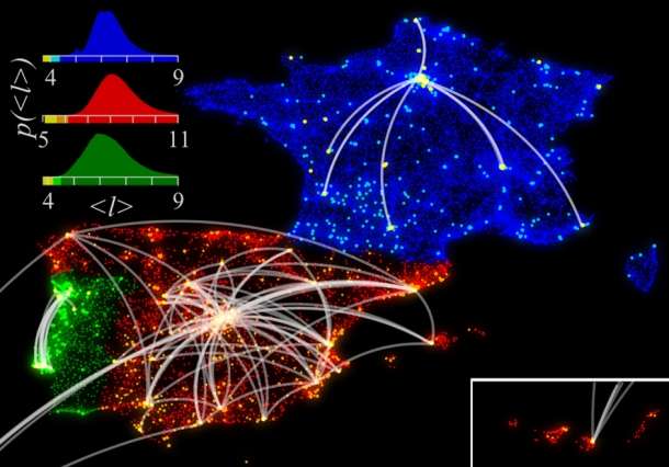 Research finds urban social networks are not determined geographically, but socially