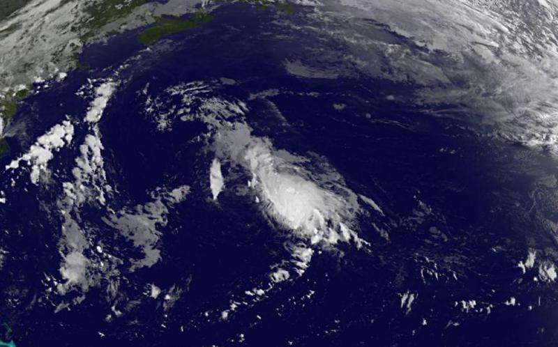 NASA's RapidScat looks at Tropical Storm Henri's winds