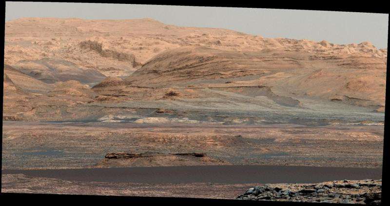 NASA's Curiosity Mars rover heads toward active dunes