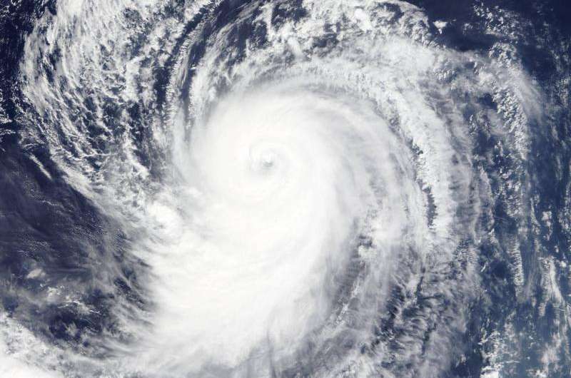 NASA sees Typhoon Champi near Iwo To, Japan
