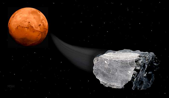 Scientists find methane in Mars meteorites