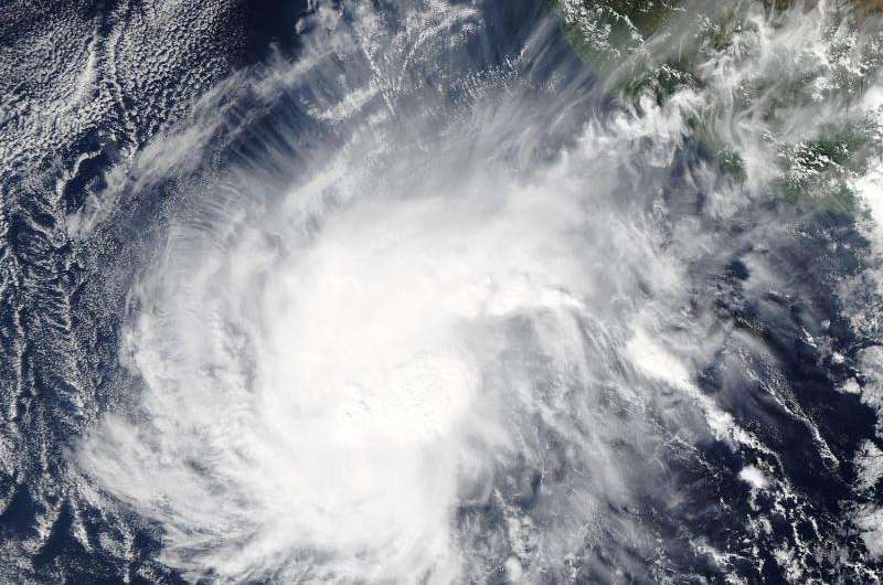 NASA's Aqua satellite eyes Tropical Storm Rick in Eastern Pacific