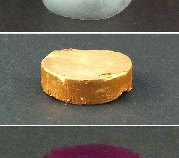 A new form of real gold, almost as light as air