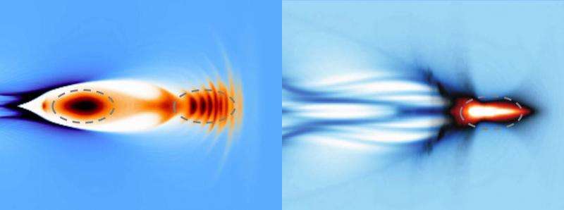 Antimatter catches a wave at SLAC