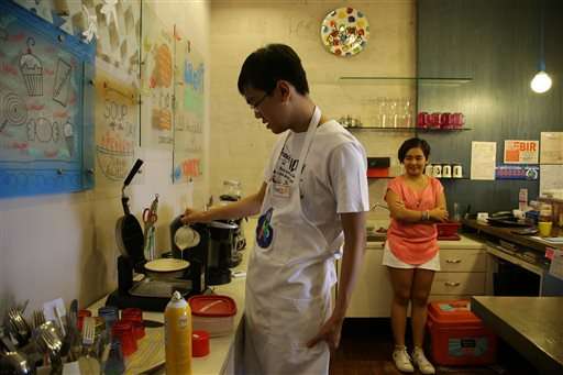 At Manila's autism-friendly cafe, it's A-OK to be different