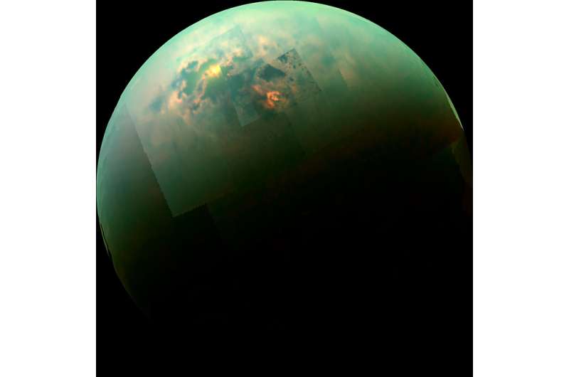 ‘Bathtub rings’ suggest Titan’s dynamic seas