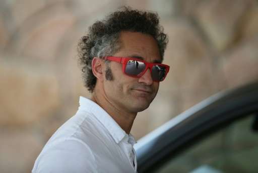 Co-founder and CEO Alexander Karp, pictured July 7, 2015 in Sun Valley, Idaho, heads data-analytics firm Palantir Technologies, 