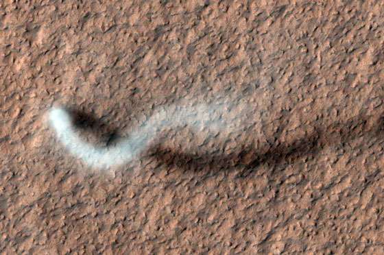 Dunes, dust devils and the Martian weather