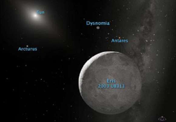 Eris’ Moon of Dysnomia