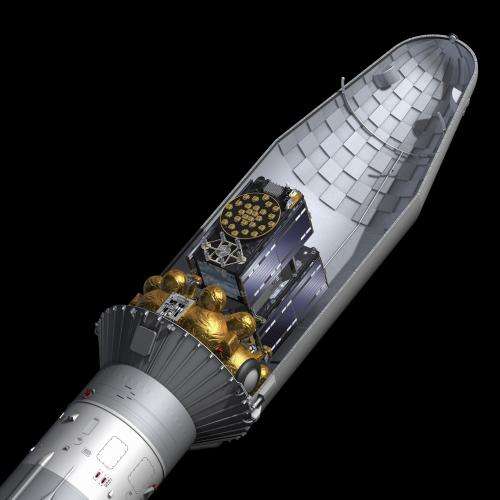 Galileo satellites ready for fuelling as launcher takes shape