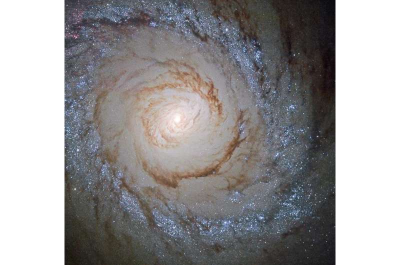 Image: A Hubble view of starburst galaxy Messier 94
