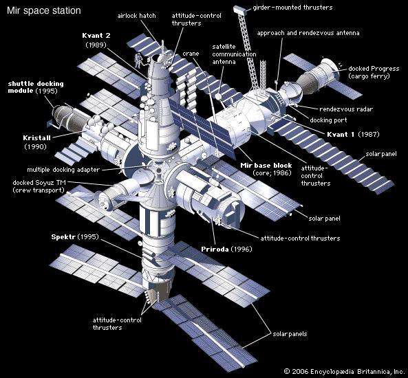 RARE! VOYAGER MIR SPACE CRAFT WALK STATION ASTRONOMY SCIENCE ICISSA Necktie NEW 