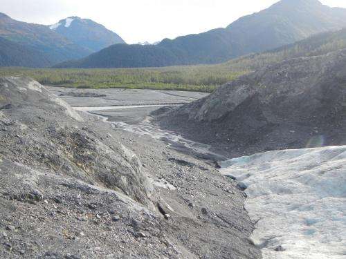 Massive amounts of fresh water, glacial melt pouring into Gulf of Alaska