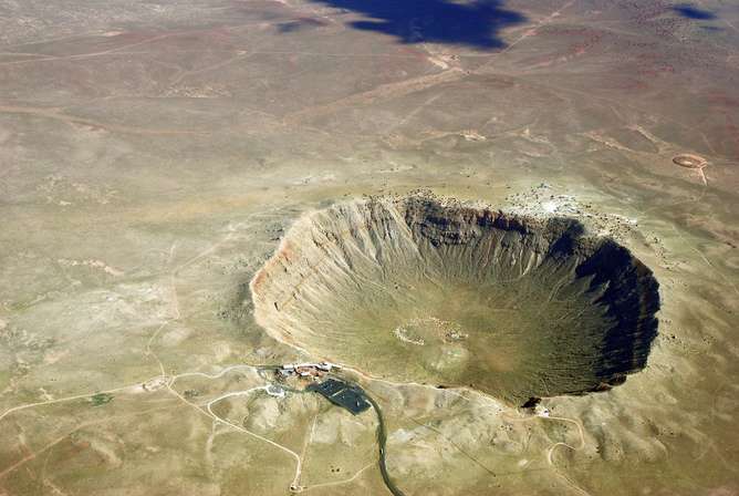 Meteorite impact turns silica into stishovite in a billionth of a second