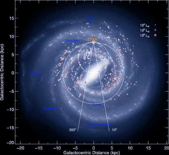 More evidence that the Milky Way has four spiral arms