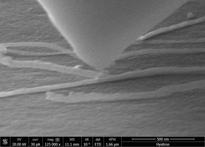 Nanotube letters spell progress