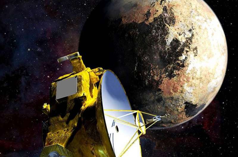 NASA releases new visualization of space environment at Pluto