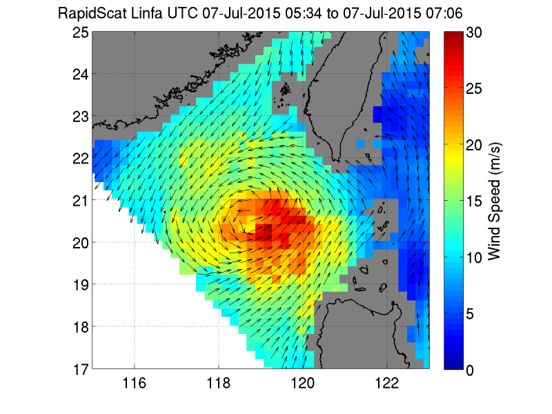 NASA sees Tropical Storm Linfa approaching southeastern China coast